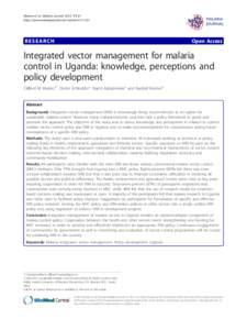Mutero et al. Malaria Journal 2012, 11:21 http://www.malariajournal.com/contentRESEARCH  Open Access