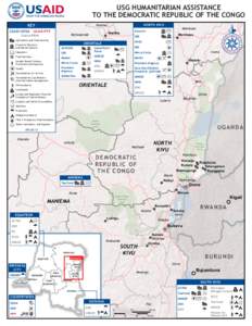 [removed]USG Humanitarian Assistance to DRC Map - FY 2012