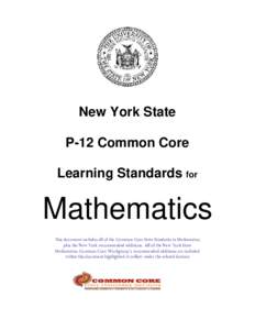 Education / Mathematics education / Education reform / Mathematics / Education in the United States / Standards-based education / Common Core State Standards Initiative / Mathematical proof / Standards-based education reform in the United States / Analogy / Victorian Essential Learning Standards / Principles and Standards for School Mathematics