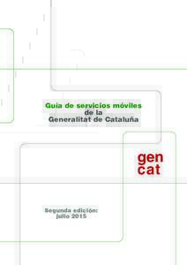 Guia de servicios móviles de la Generalitat de Cataluña