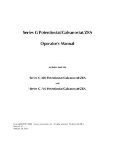 Microsoft Word - Series G - Operators Manual.doc
