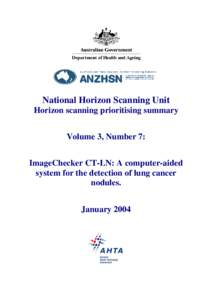 Horizon Scanning Technology