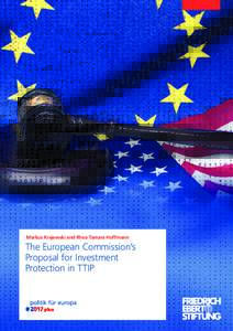 Foreign direct investment / Investment / Economy of North America / Free trade agreements of Canada / Economy of Europe / Transatlantic Trade and Investment Partnership / Investor-state dispute settlement / Comprehensive Economic and Trade Agreement / International investment agreement / North American Free Trade Agreement / European Union law / Investor