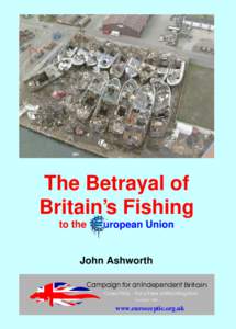 The Betrayal of Britain’s Fishing to the uropean Union