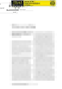 Writers on writing On the creative ecology of words: Anand Pandian in dialogue with Thomas Yarrow  TY: In Reel world, your recent book on the making of