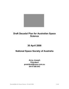 Microsoft Word - NSSA Submission - Decadal.doc