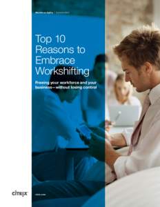 Workforce Agility  Solutions Brief Top 10 Reasons to