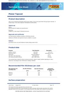 SUPPLIED BY SML PROTECTIVE COATINGS - TEL: WEB: WWW.SMLPROTECTIVECOATINGS.CO.UK  Technical Data Sheet 641;649  1,2
