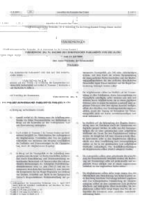 Verordnung (EG) Nr. des Europäischen Parlaments und des Rates vom 13. Juli 2009 über einen Visakodex der Gemeinschaft (Visakodex)