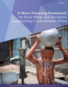 REPORT  A Micro Financing Framework for Rural Water and Sanitation provisioning in Sub-Saharan Africa