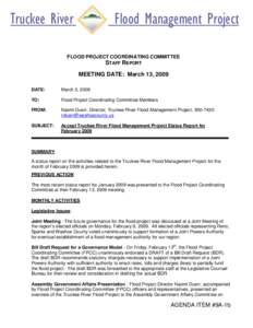 Microsoft Word - FPCC[removed]Item 9A-1B Feb Flood Project Monthly Report.jla.nsd.doc