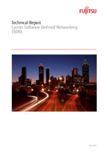 Technical Report Carrier Software Defined Networking (SDN) March 2014