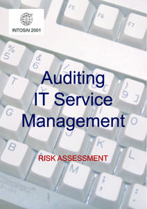 INTOSAIAuditing IT Service Management RISK ASSESSMENT