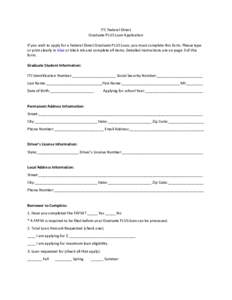 Microsoft Word - ITC Graduate PLUS Application Form.doc