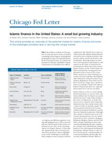 ESSAYS ON ISSUES  THE FEDERAL RESERVE BANK OF CHICAGO  MAY 2005