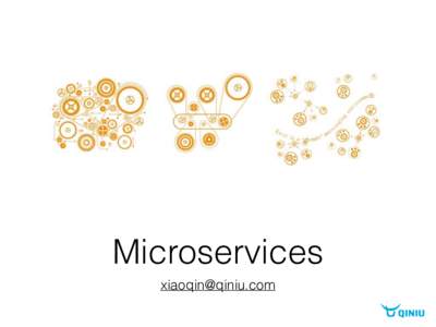 Microservices  200 GETPOSTGET ...