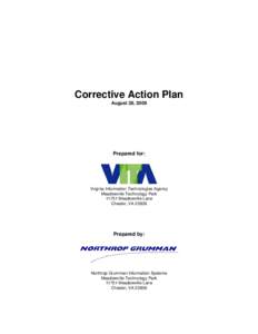Microsoft Word - 01 VITA Corrective Action Plan  v1.0.doc