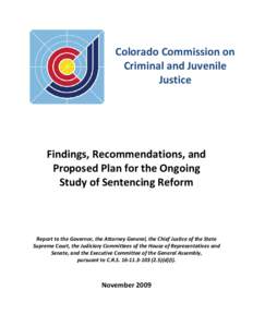 Colorado Commission of Criminal and Juvenile Justice