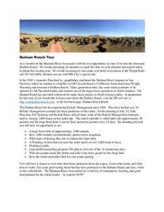 Livestock / Geography of North Carolina / Bison / Ranch / Durham /  North Carolina / Agriculture / Great Salt Lake / North Carolina / Beef / American bison / Antelope Island bison herd