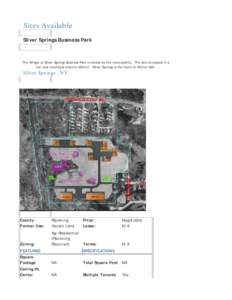 Sites Available Silver Springs Business Park The Village of Silver Springs Business Park is owned by the municipality. The site is located in a low cost municipal electric district. Silver Springs is the home of Morton S