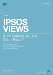 IPSOS VIEWS #5  June 2016 IPSOS VIEWS