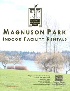 Real estate / Fee / Pricing / Lease / Catering / Renting / Magnuson Park / Parking / Law / Business / Private law