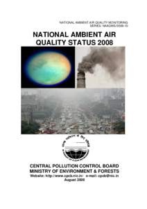 NATIONAL AMBIENT AIR QUALITY MONITORING SERIES: NAAQMSNATIONAL AMBIENT AIR QUALITY STATUS 2008