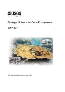   Strategic Science for Coral Ecosystems  