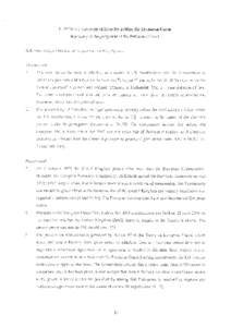 R (Miller) v Secretary of State for Exiting the European UnionEWHCAdmin) Summary of judgment