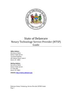 Notary / ENotary / Notary public / Act / Non-repudiation / Electronic signature / Will and testament