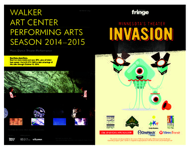WALKER ART CENTER PERFORMING ARTS SEASON 2014–2015  walkerart.org
