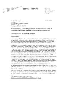 Comment Letter on File No. PCAOB[removed]