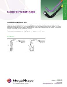 Factory Form Right Angle  1 Factory Form Right Angle