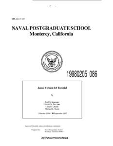 NPS-MA[removed]NAVAL POSTGRADUATE SCHOOL Monterey, California[removed]