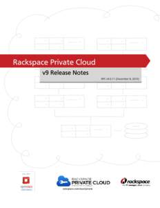 Rackspace Private Cloud v9 Release Notes