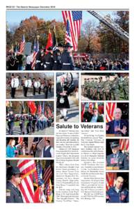 PAGE 22 - The Gazette Newspaper DecemberSalute to Veterans In honor of Veterans Day, the New Jersey Aviation Hall of Fame and Museum conducted a