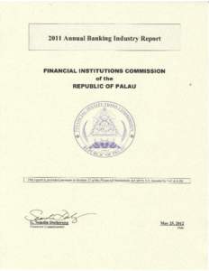 Palau Banking Sector Report for 3rd Quarter 2009