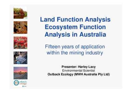 Microsoft PowerPoint - EFA  15 years of application within the Mining Industry_H. Lacy