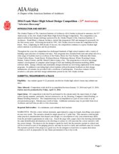 Microsoft Word - AIA 2016 Frank Maier High School Design_Request for Entries.doc