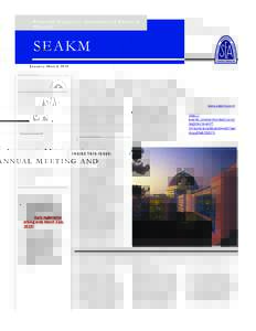 Structural Engineer’s Association of Kansas & Missouri Page 2 January-March 2015