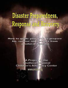1  Revised Disaster Preparedness, Response and Recovery