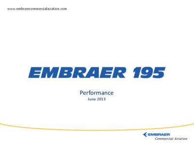 www.embraercommercialaviation.com  Performance