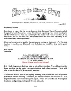 Microsoft Word - SLWA Aug 2013 newsletter