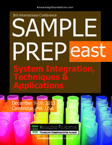 SAMPLE east PREP knowledgefoundation.com  8th International Conference