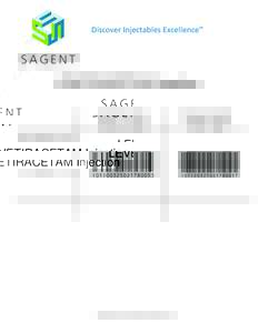 Discover Injectables Excellence  TM LEVETIRACETAM Injection Individual Vial