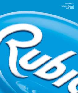A.G. BARR p.l.c.  Interim Report July 2012  We are a branded soft drinks