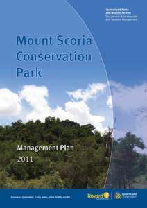 Mount Scoria Conservation Park Management Plan Brigalow Belt Bioregion Prepared by: Planning Services Unit Department of Environment and Resource Management