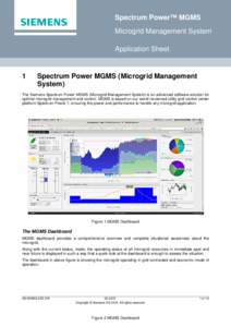 Spectrum Power 7™ Microgrid Management System (MGMS)