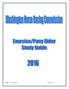 Washington Horse Racing Commission