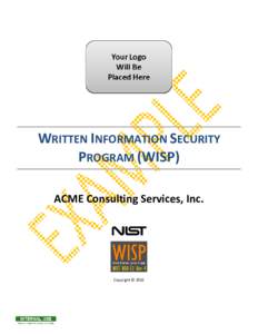 Computer security / Data security / Computer network security / Cryptography / National security / Security controls / Information security / Vulnerability / Security management / Security / Database security / ISO/IEC JTC 1/SC 27